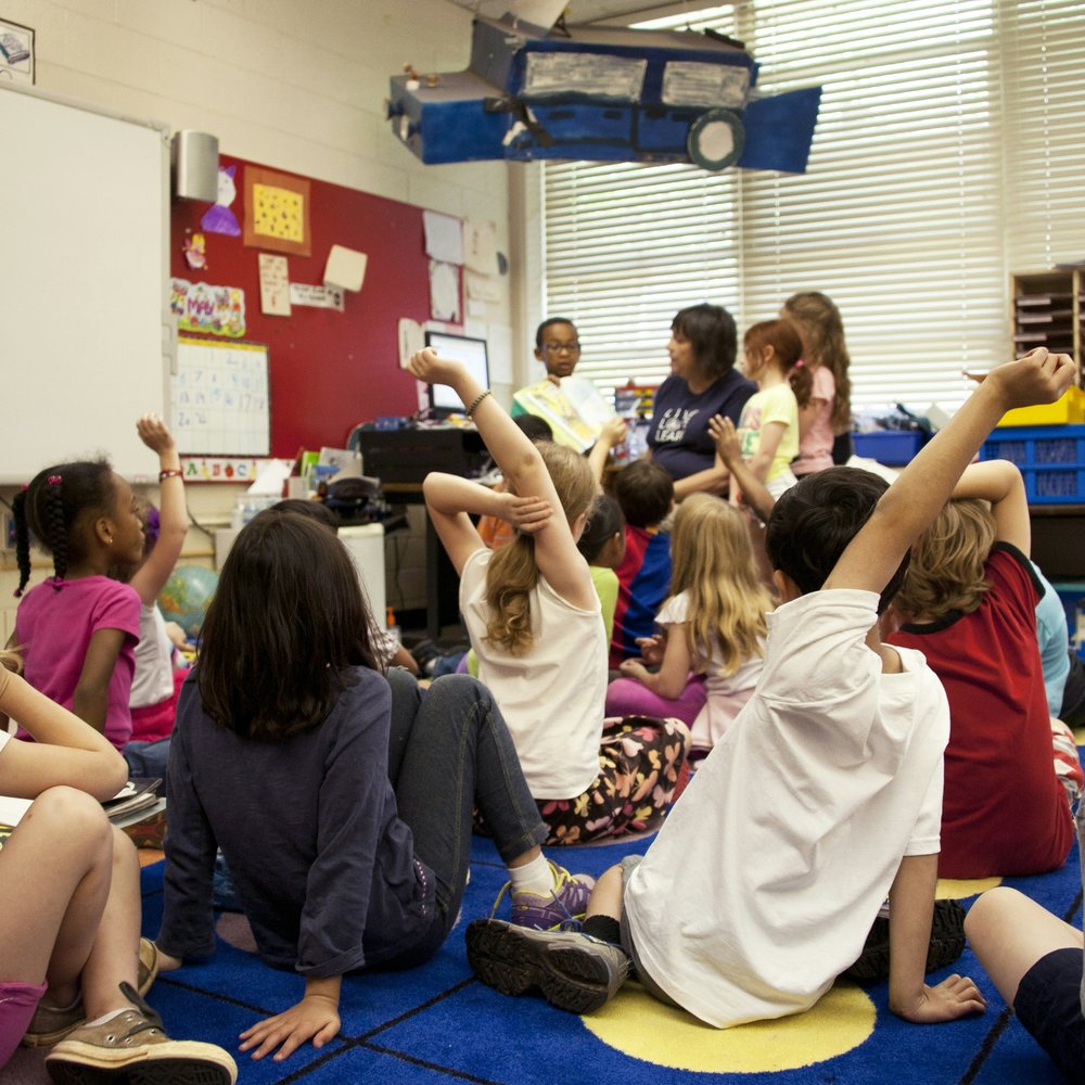 School leadership in a classroom setting